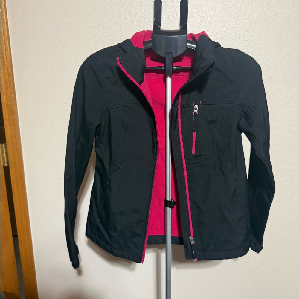 Free Tech Women's‎ Black and Pink Utility Jacket